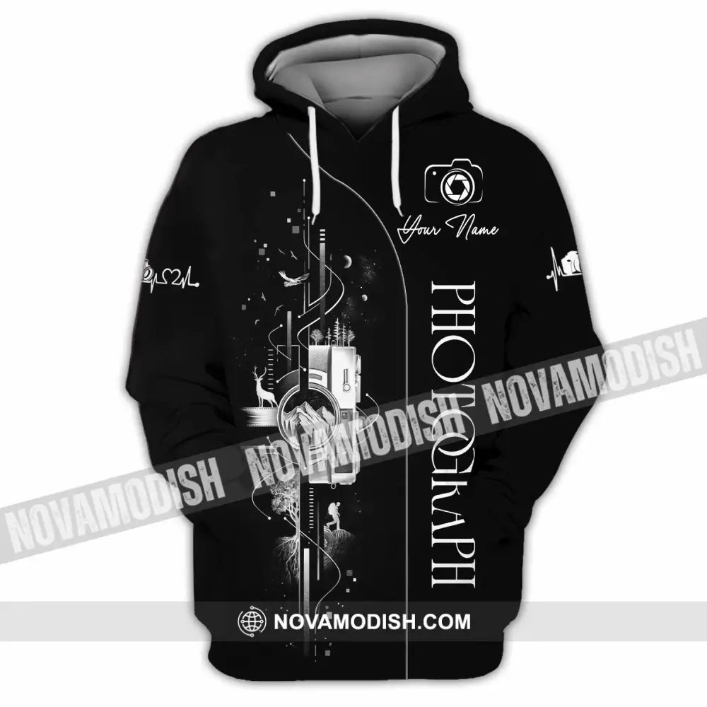 Unisex Shirt - Custom Photograph 3D Shirt - Hoodie / S - T-shirt