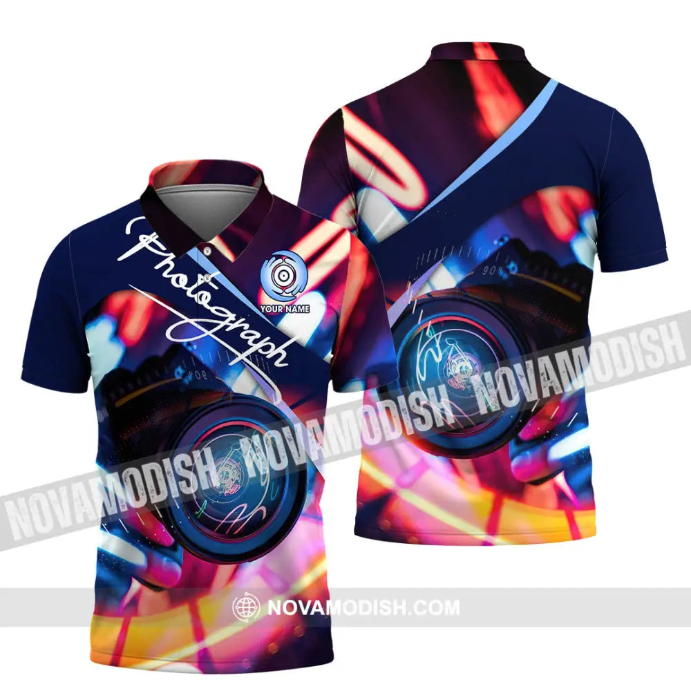 Unisex Shirt - Custom Photograph 3D Shirt Polo Shirt / S T-shirt