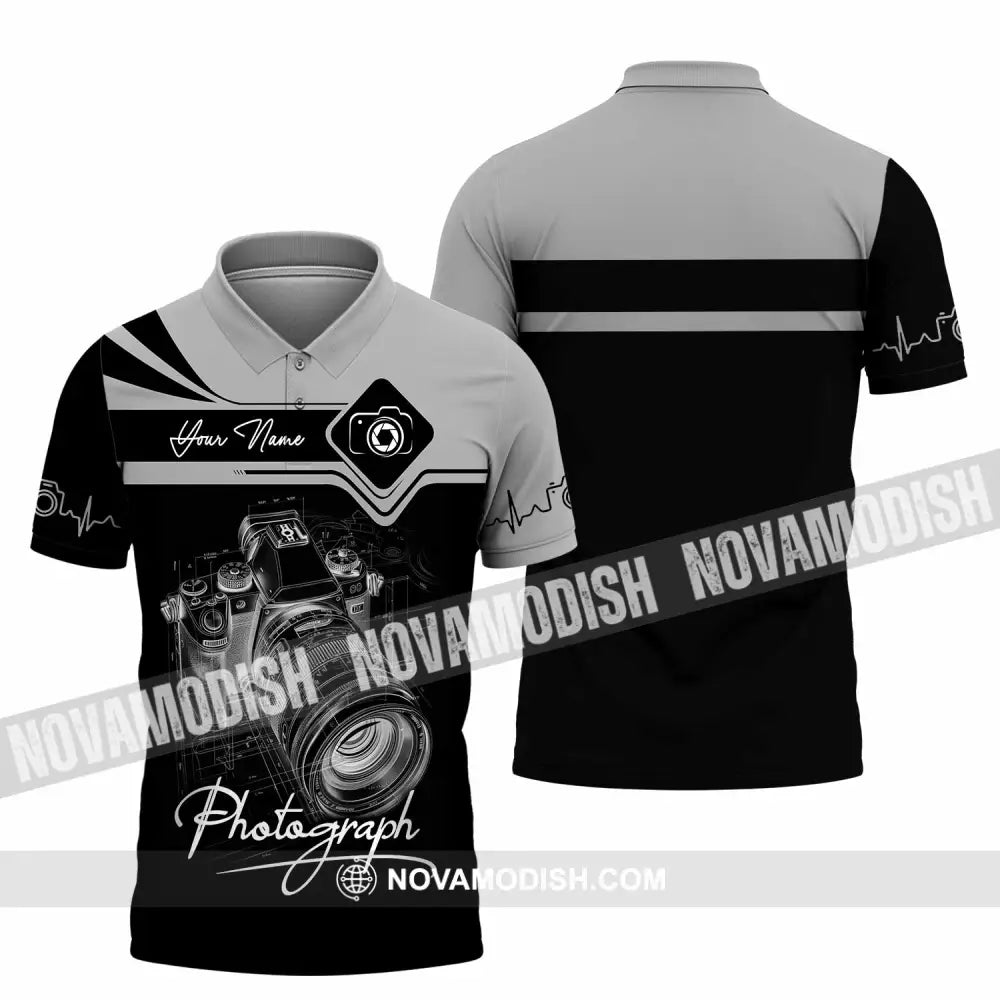 Unisex Shirt - Custom Photograph 3D Shirt Polo Shirt / S T-shirt