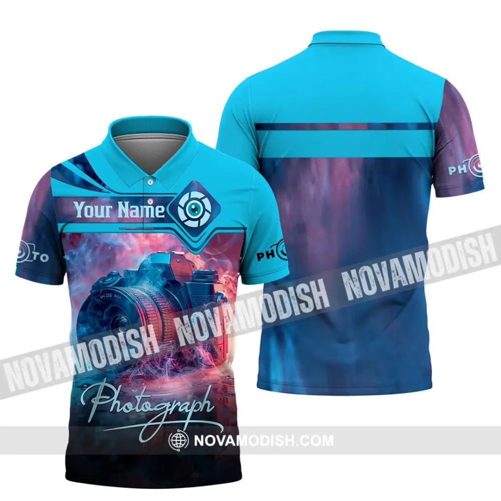 Unisex Shirt - Custom Photograph 3D Shirt Polo Shirt / S T-shirt