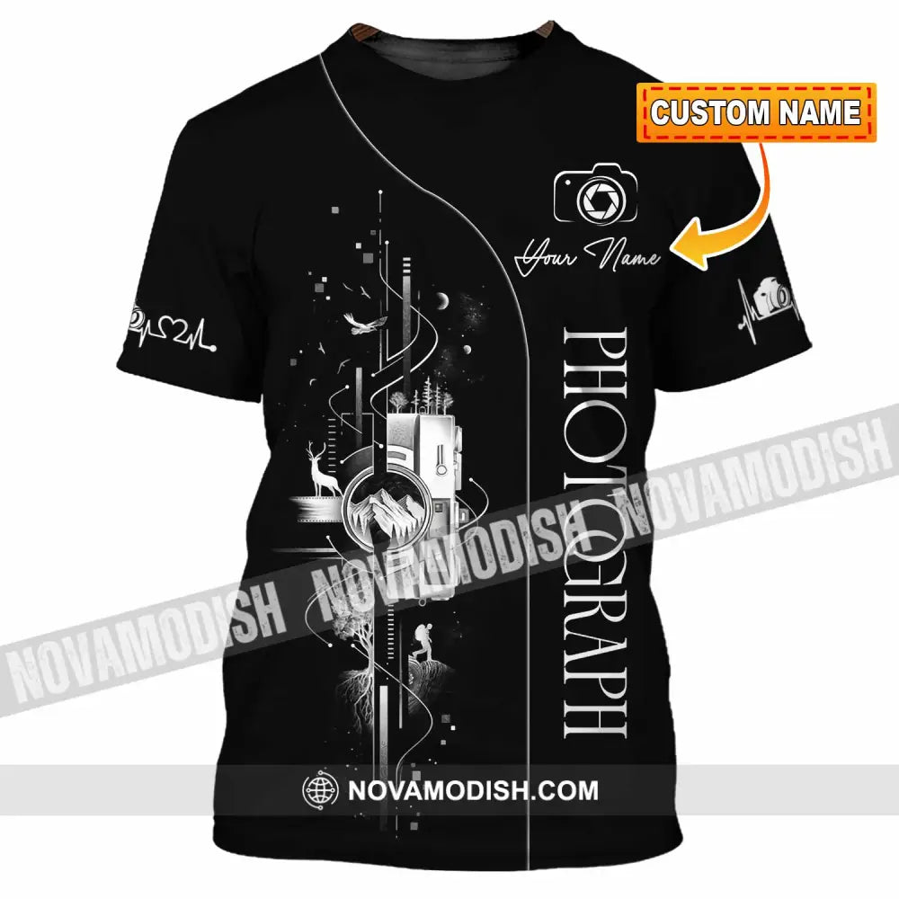 Unisex Shirt - Custom Photograph 3D Shirt - T-shirt