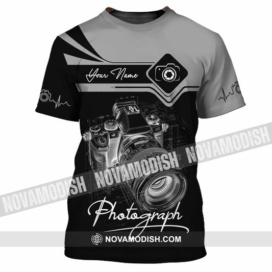 Unisex Shirt - Custom Photograph 3D Shirt T-Shirt / S T-shirt