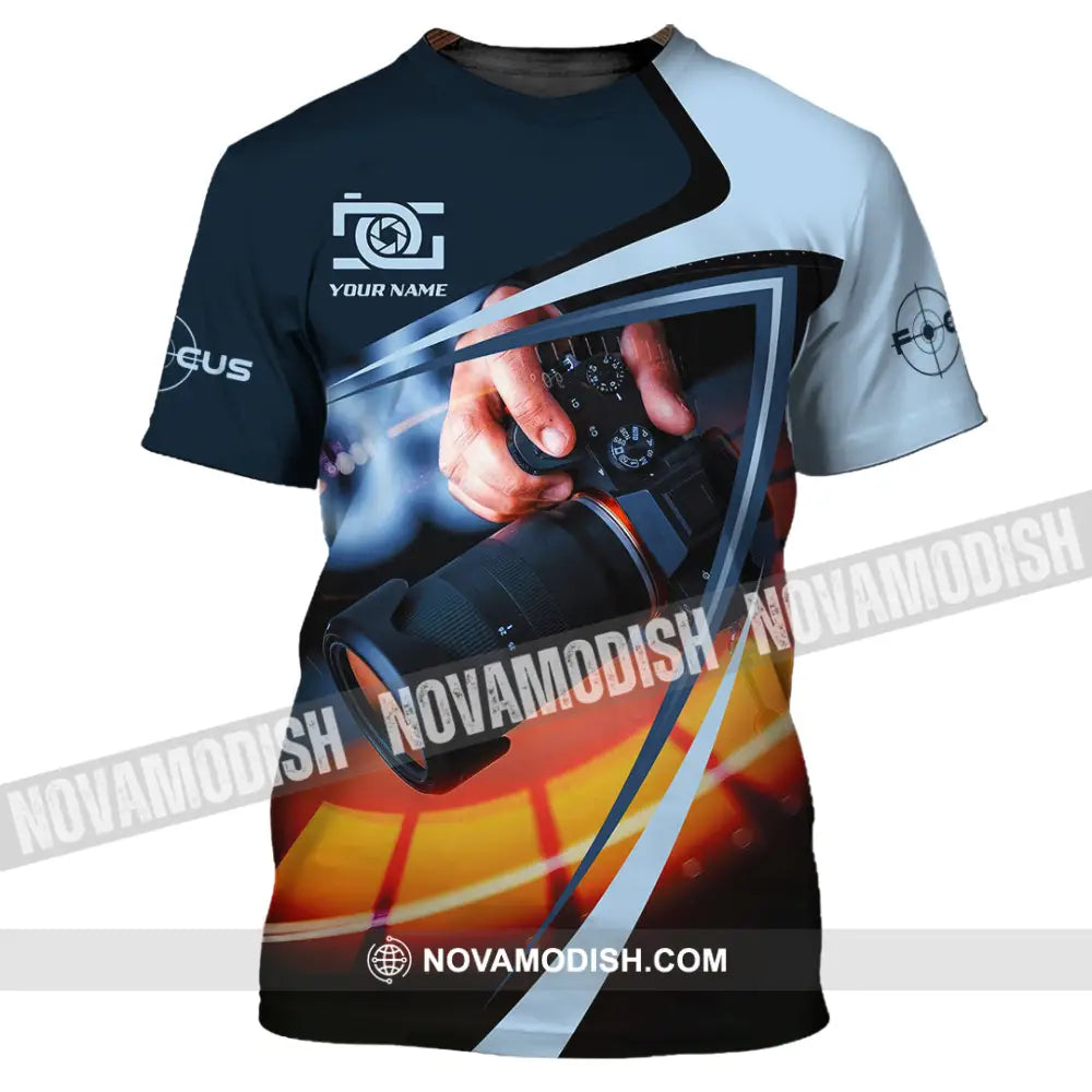 Unisex Shirt - Custom Photograph 3D Shirt T-Shirt / S T-shirt