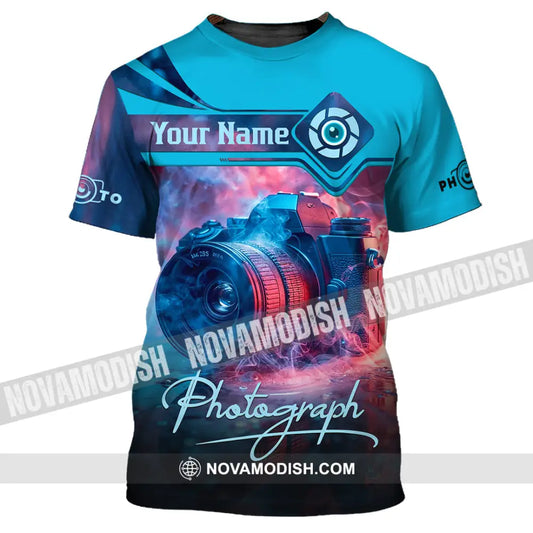 Unisex Shirt - Custom Photograph 3D Shirt T-Shirt / S T-shirt