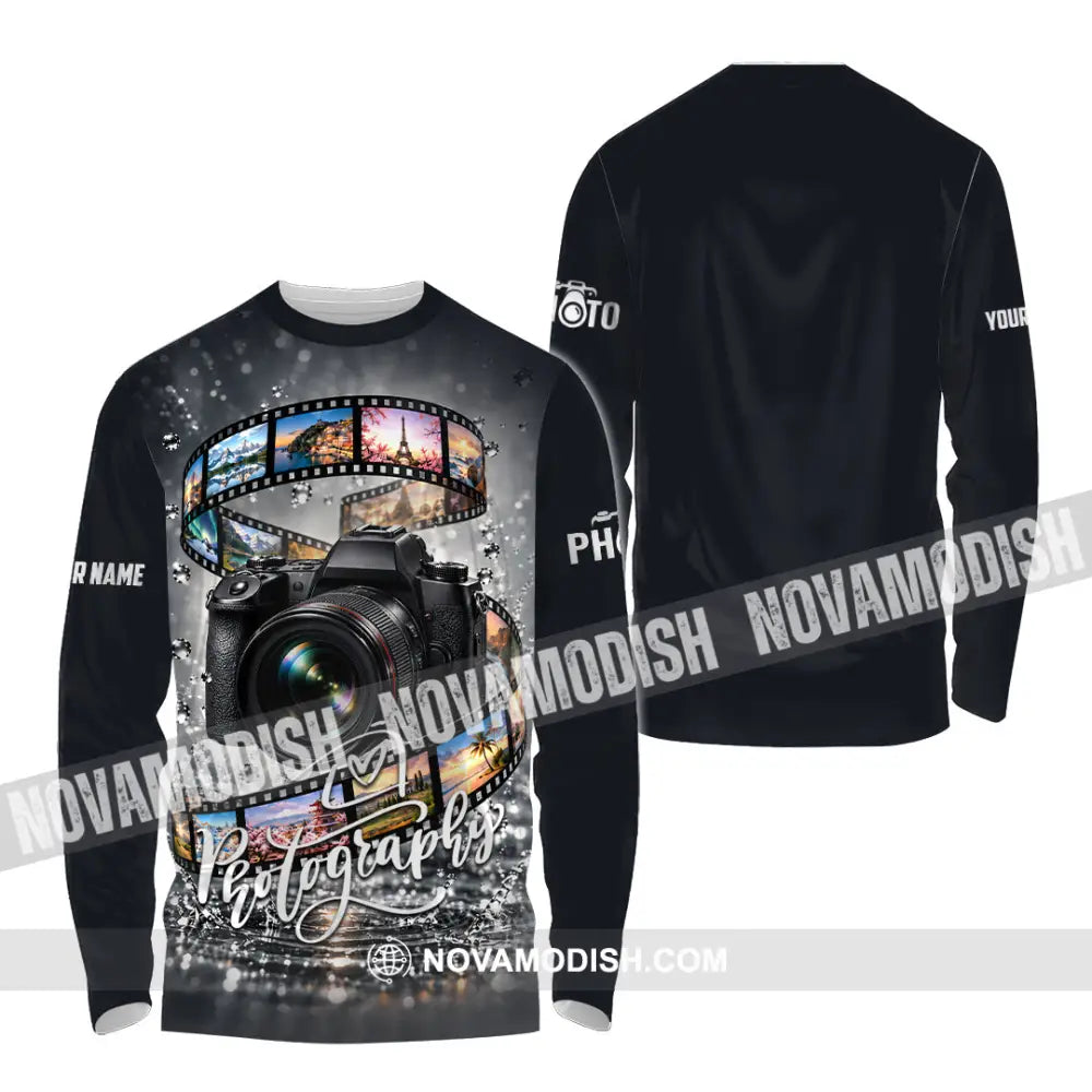 Unisex Shirt - Custom Photograph Shirt - Long Sleeve Shirt / S - T-shirt
