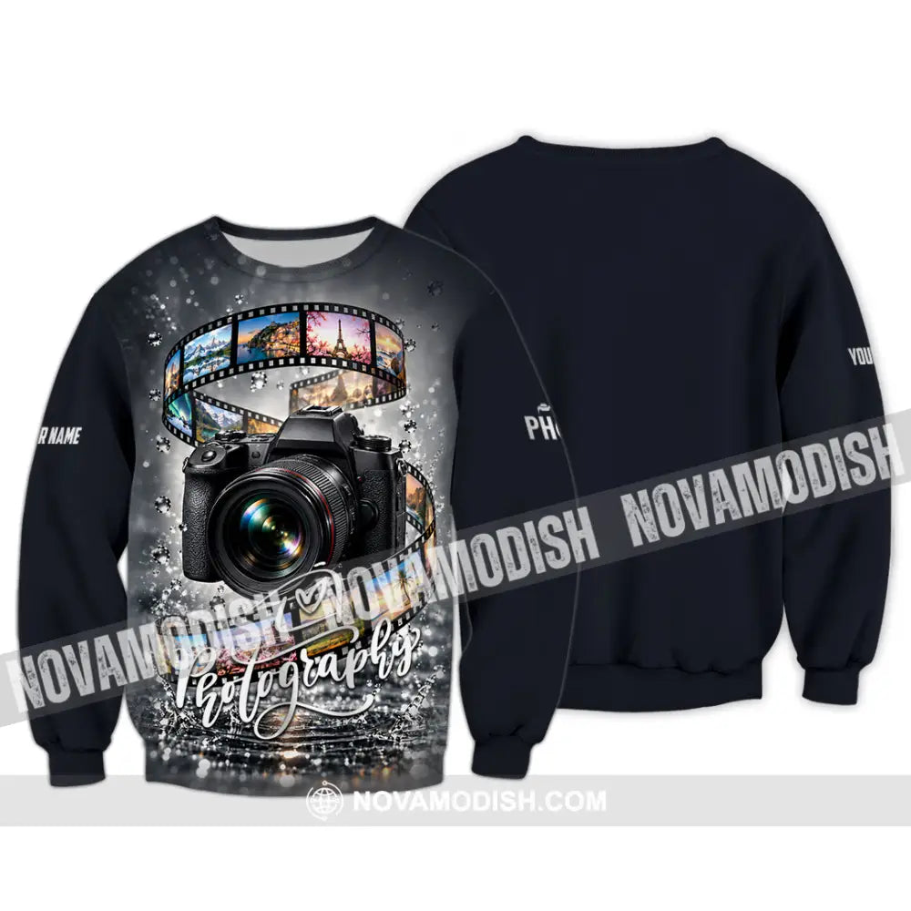 Unisex Shirt - Custom Photograph Shirt - Long Sleeve / S - T-shirt