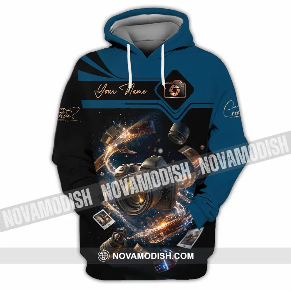 Unisex Shirt - Custom Photographer 3D Shirt - Hoodie / S - T-shirt