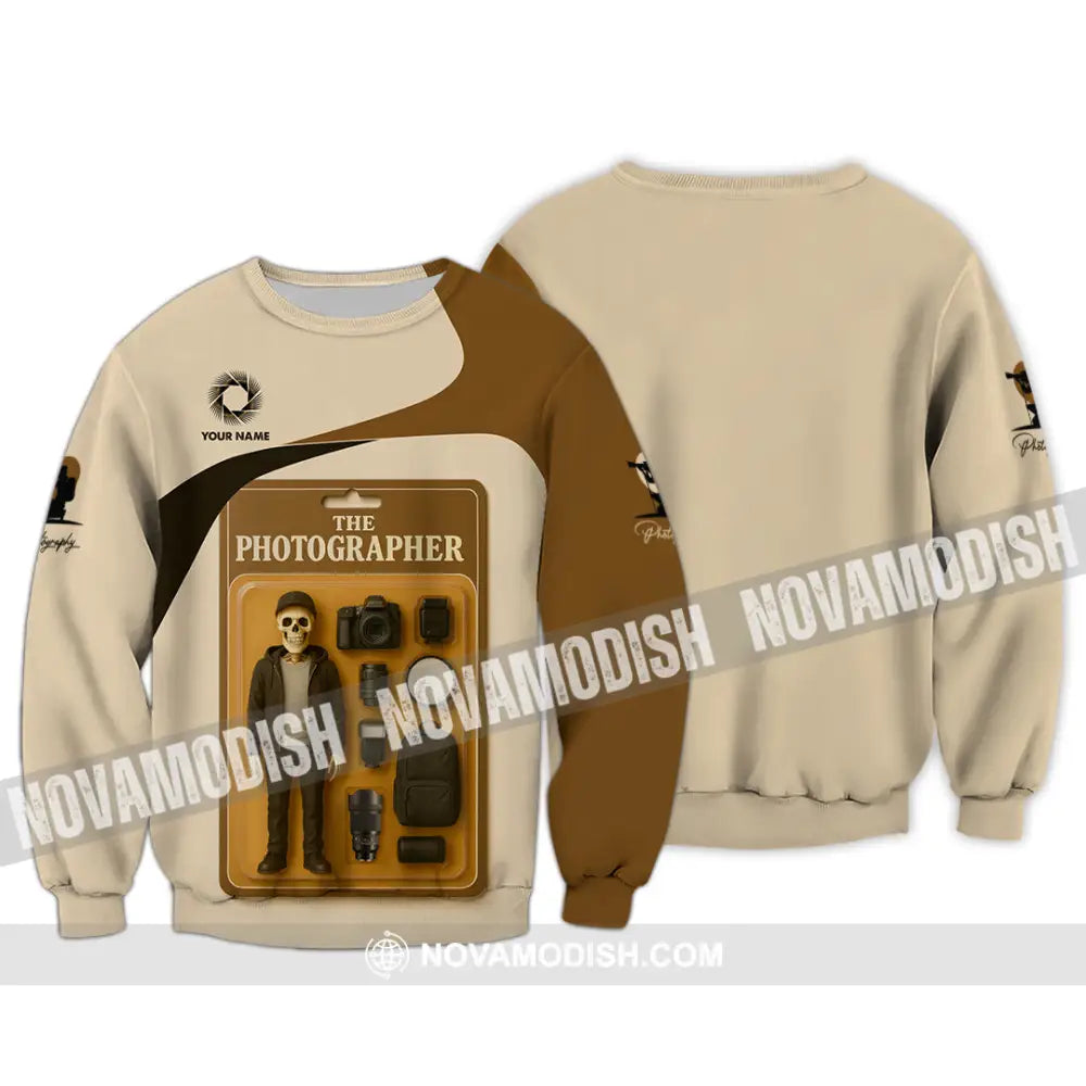 Unisex Shirt - Custom Photographer Shirt Long Sleeve / S T-shirt