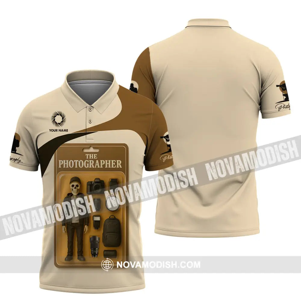 Unisex Shirt - Custom Photographer Shirt Polo Shirt / S T-shirt