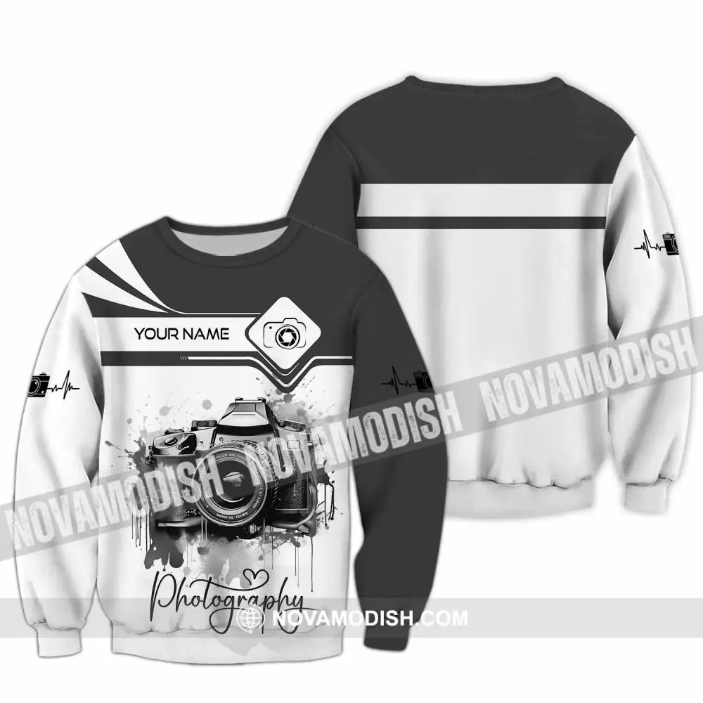 Unisex Shirt - Custom Photography 2026 3D Shirt - Long Sleeve / S - T-shirt