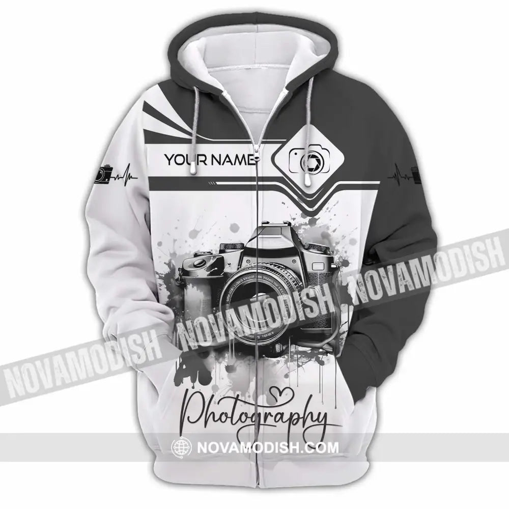 Unisex Shirt - Custom Photography 2026 3D Shirt - Zipper Hoodie / S - T-shirt