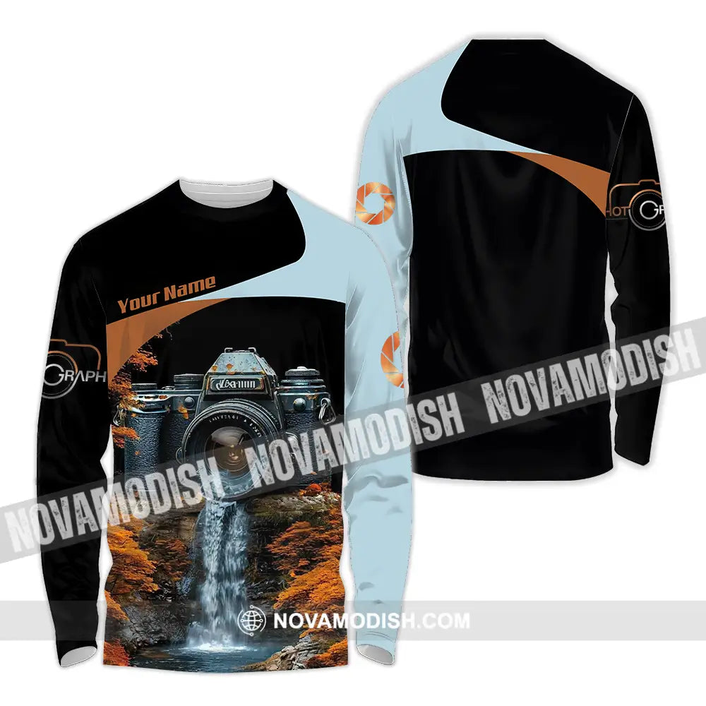 Unisex Shirt - Custom Photography 3D Shirt - Long Sleeve Shirt / S - T-shirt