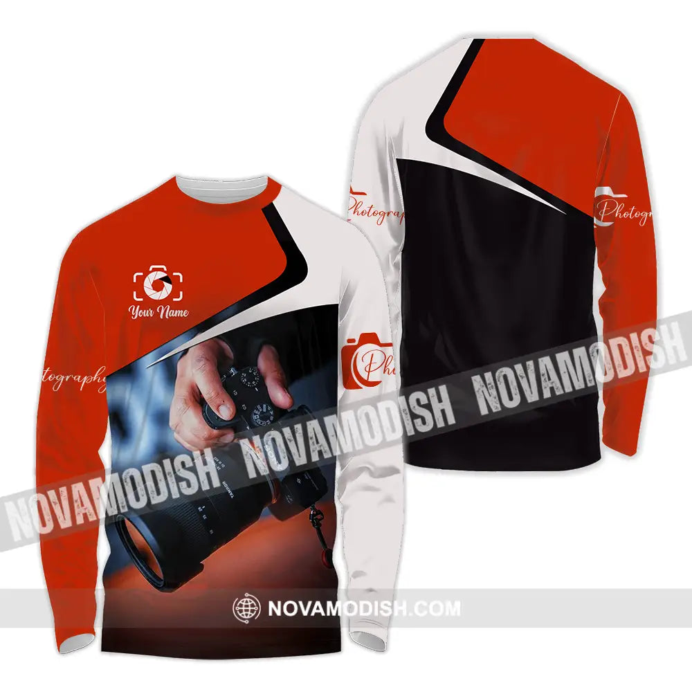 Unisex Shirt - Custom Photography 3D Shirt - Long Sleeve Shirt / S - T-shirt