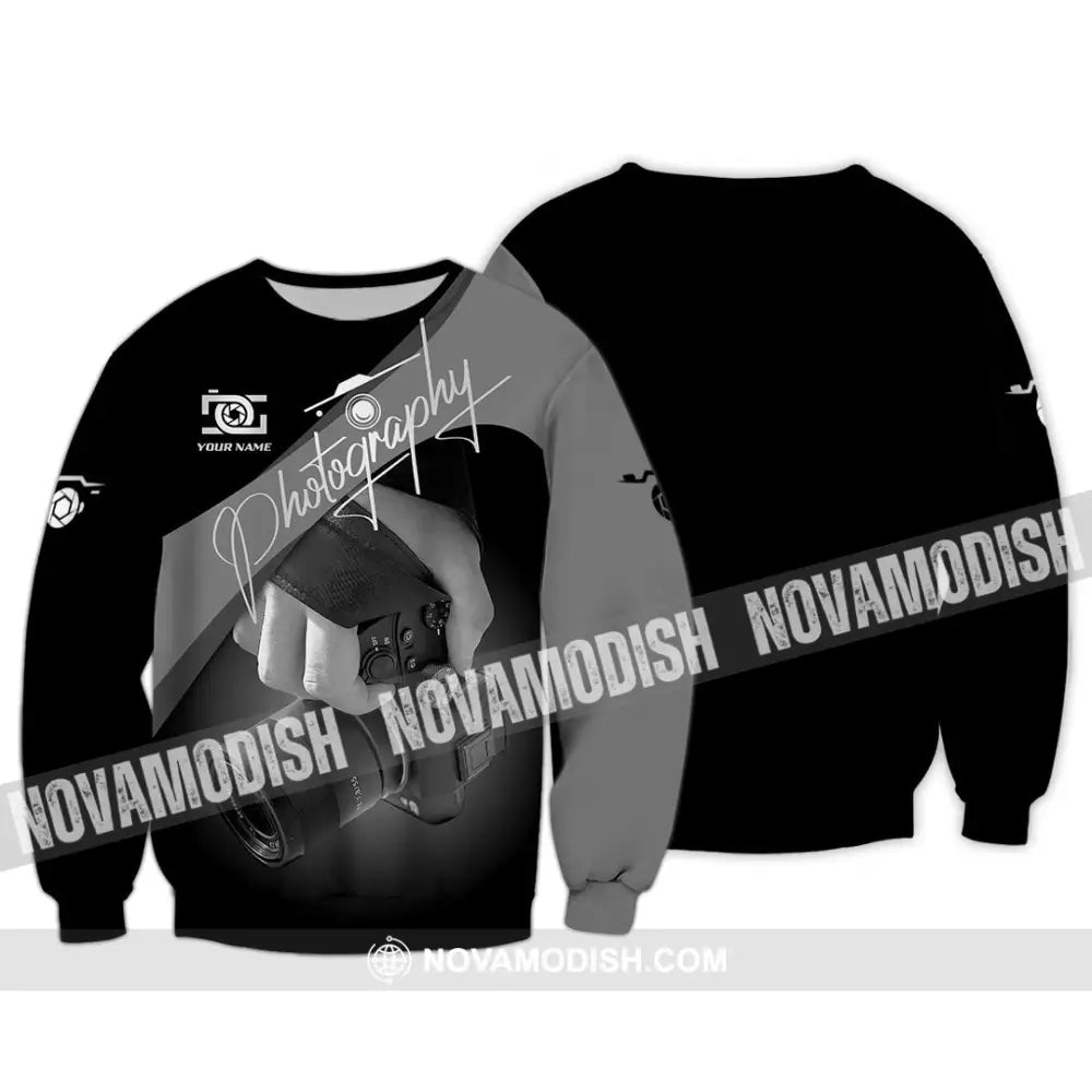 Unisex Shirt - Custom Photography 3D Shirt Long Sleeve / S T-shirt