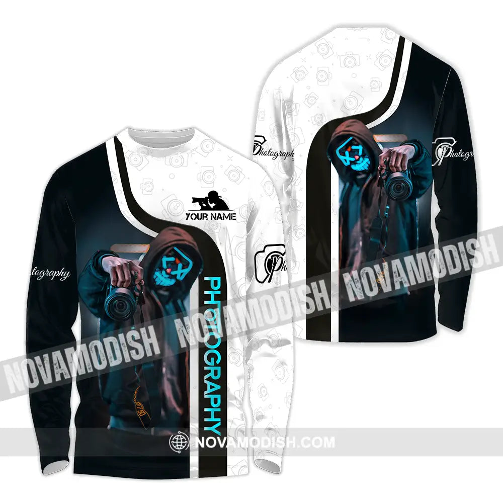 Unisex Shirt - Custom Photography 3D Shirt Long Sleeve Shirt / S T-shirt