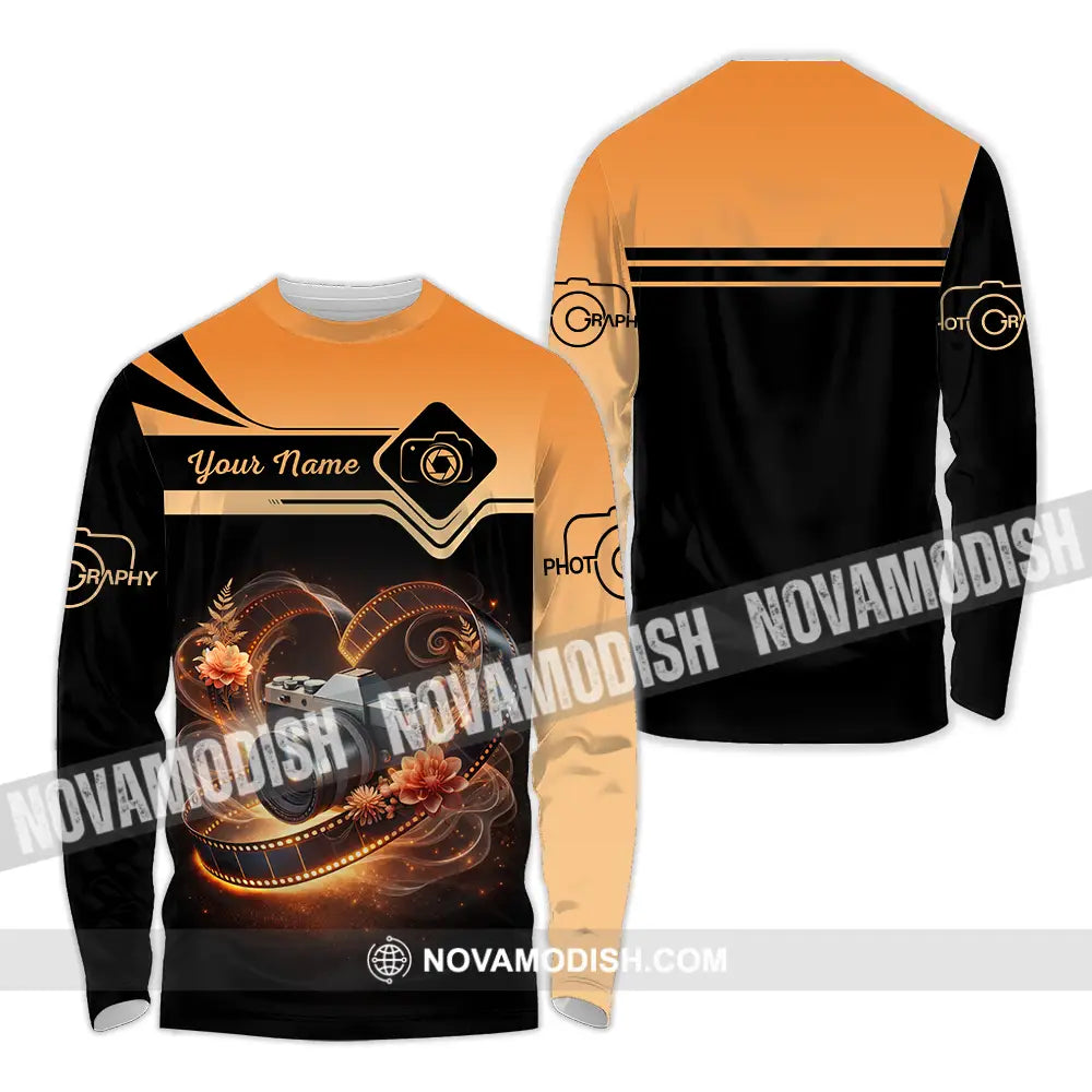 Unisex Shirt - Custom Photography 3D Shirt - Long Sleeve Shirt / S - T-shirt