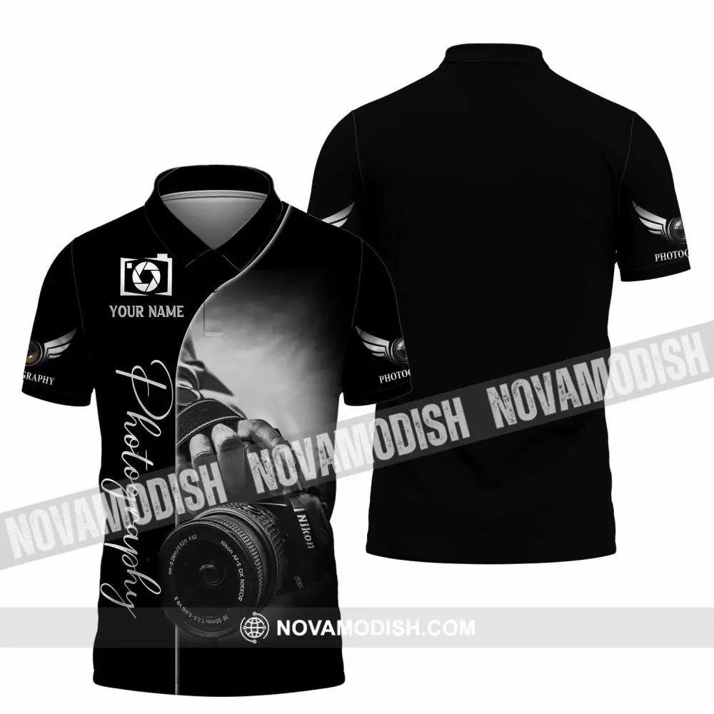 Unisex Shirt - Custom Photography 3D Shirt Polo Shirt / S T-shirt