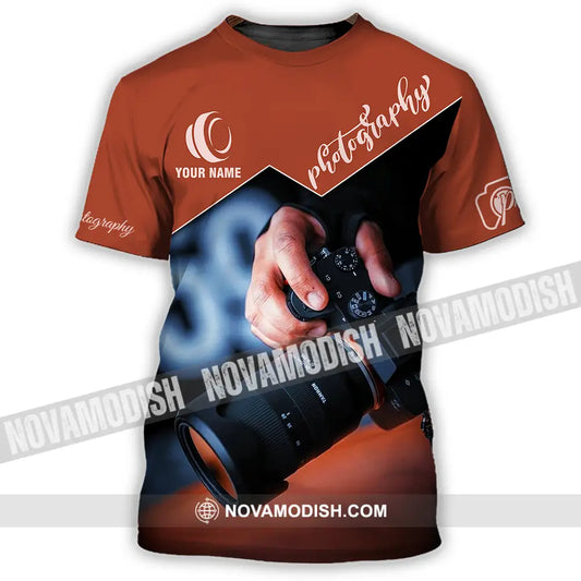 Unisex Shirt - Custom Photography 3D Shirt T-Shirt / S T-shirt