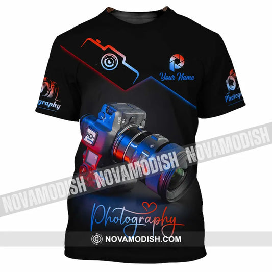 Unisex Shirt - Custom Photography 3D Shirt T-Shirt / S T-shirt
