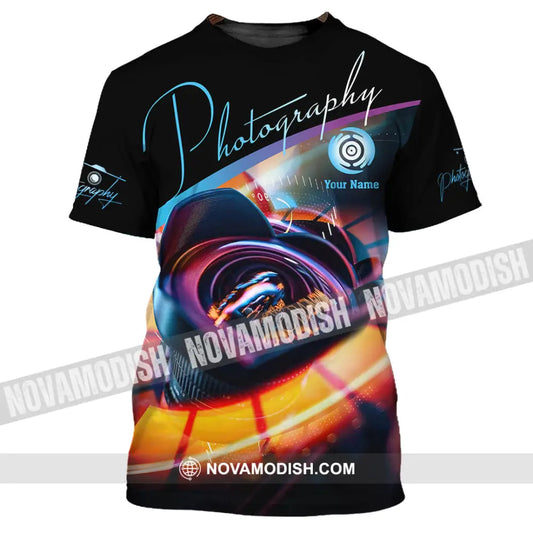 Unisex Shirt - Custom Photography 3D Shirt T-Shirt / S T-shirt