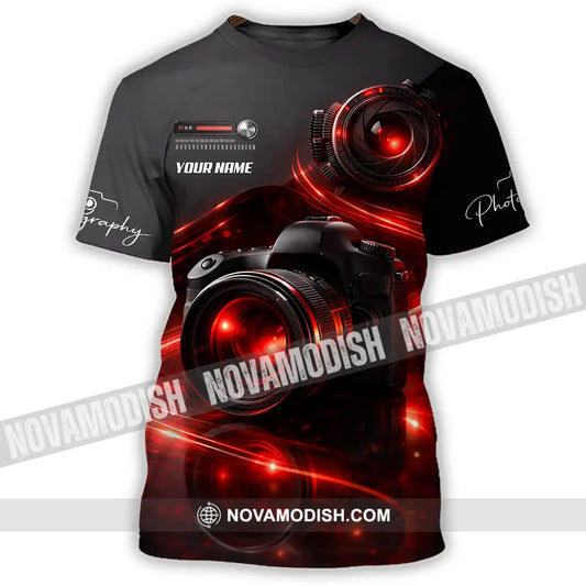 Unisex Shirt - Custom Photography 3D Shirt T-Shirt / S T-shirt