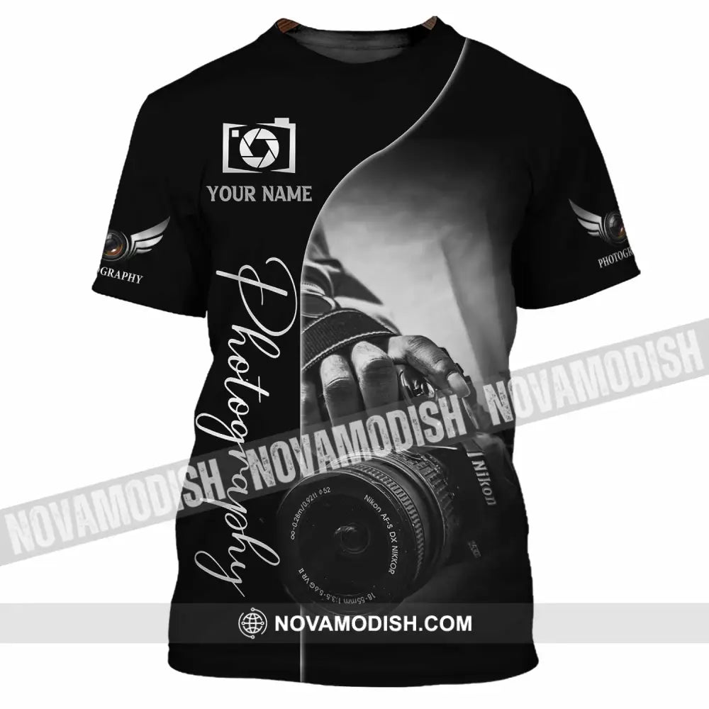 Unisex Shirt - Custom Photography 3D Shirt T-Shirt / S T-shirt