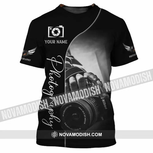 Unisex Shirt - Custom Photography 3D Shirt T-Shirt / S T-shirt