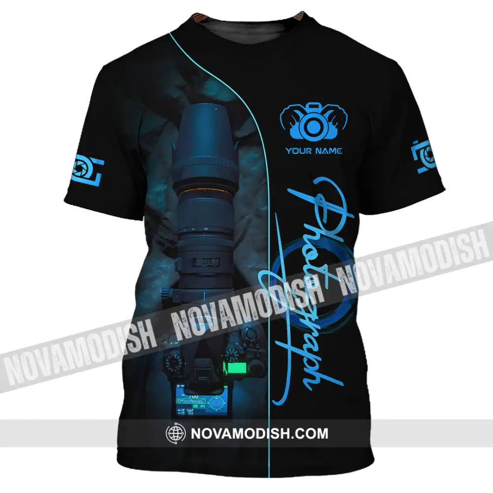 Unisex Shirt - Custom Photography 3D Shirt T-Shirt / S T-shirt