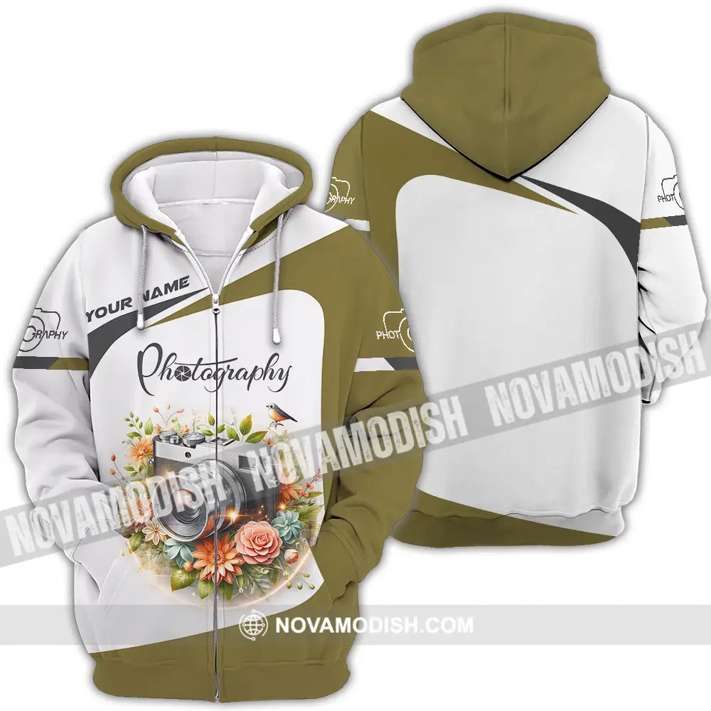Unisex Shirt - Custom Photography 3D Shirt - Zipper Hoodie / S - T-shirt