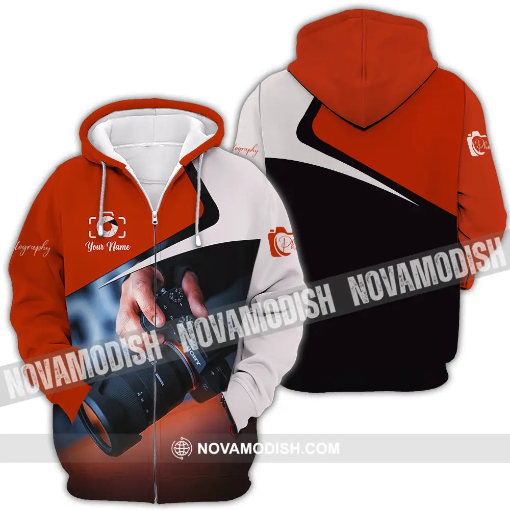 Unisex Shirt - Custom Photography 3D Shirt - Zipper Hoodie / S - T-shirt