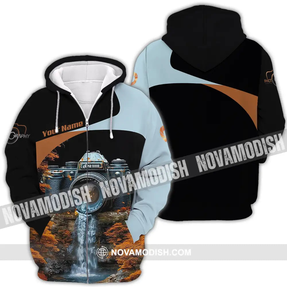 Unisex Shirt - Custom Photography 3D Shirt - Zipper Hoodie / S - T-shirt