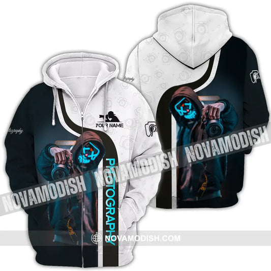 Unisex Shirt - Custom Photography 3D Shirt Zipper Hoodie / S T-shirt