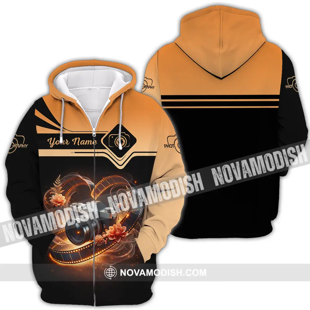 Unisex Shirt - Custom Photography 3D Shirt - Zipper Hoodie / S - T-shirt