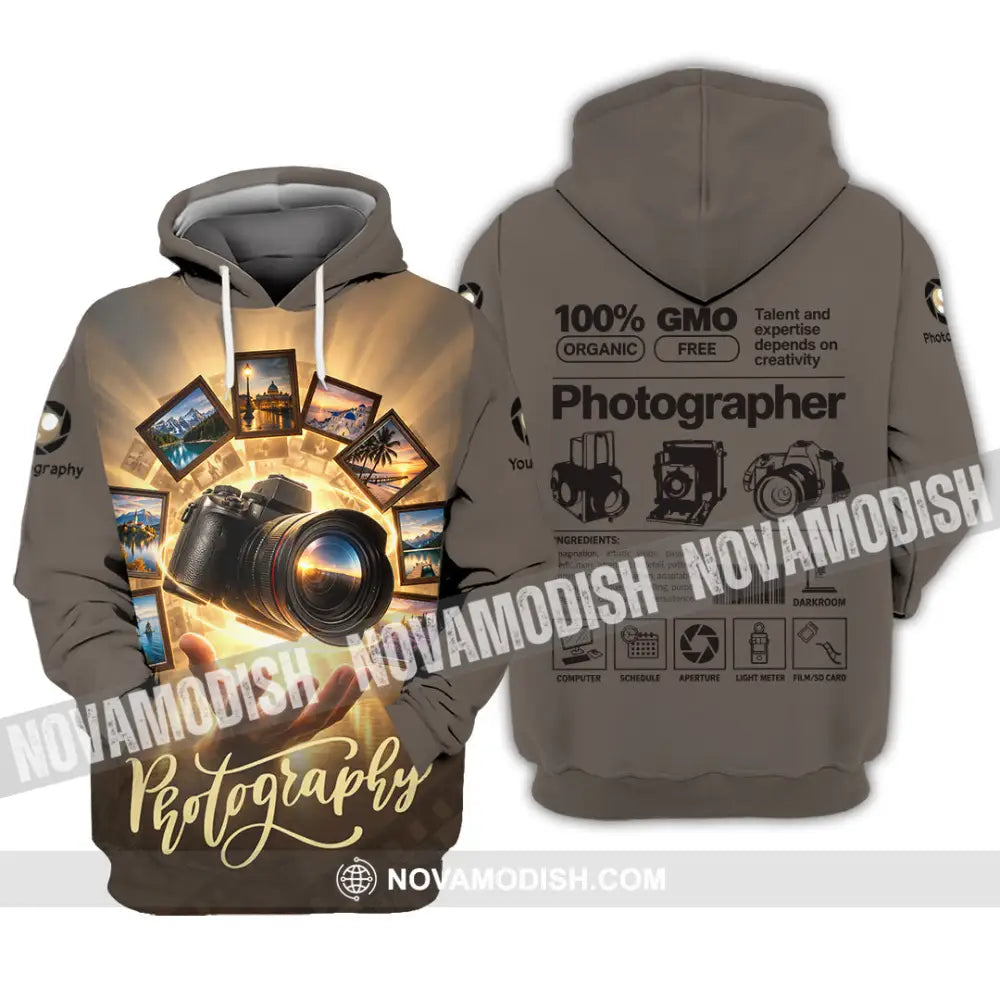 Unisex Shirt - Custom Photography Shirt - Hoodie / S - T-shirt
