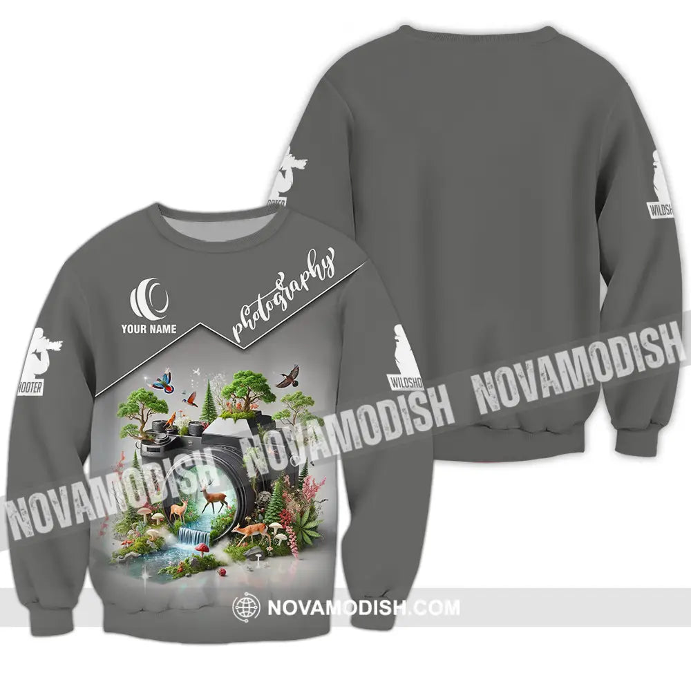Unisex Shirt - Custom Photography Lover Shirt Long Sleeve / S T-shirt