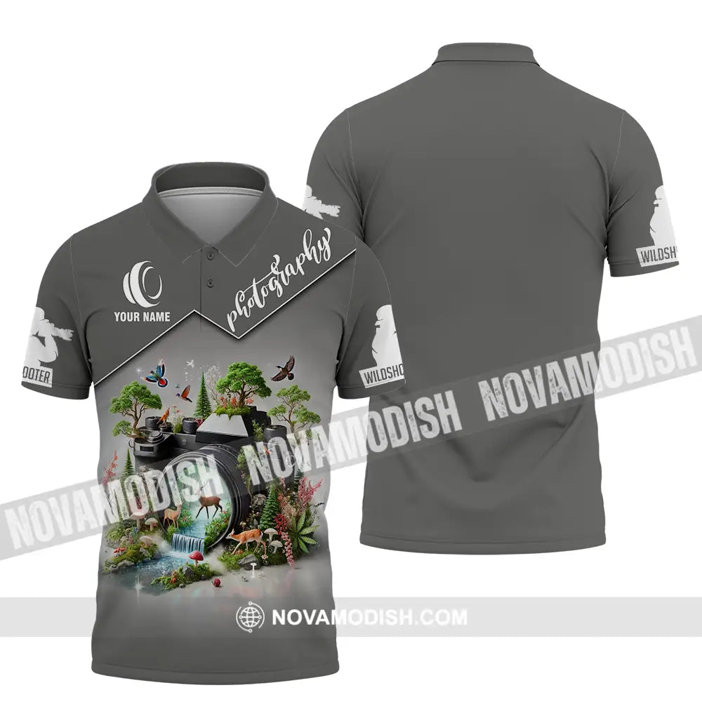 Unisex Shirt - Custom Photography Lover Shirt Polo Shirt / S T-shirt