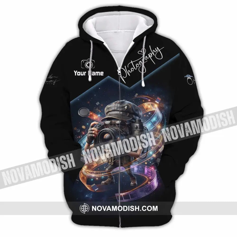 Unisex Shirt - Custom Photography Shirt - Zipper Hoodie / S - T-shirt