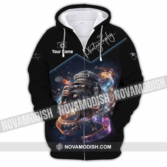 Unisex Shirt - Custom Photography Shirt - Zipper Hoodie / S - T-shirt