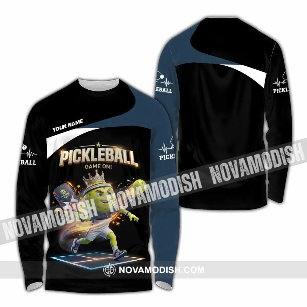 Unisex Shirt - Custom Pickleball Shirt - Long Sleeve Shirt / S - T-shirt