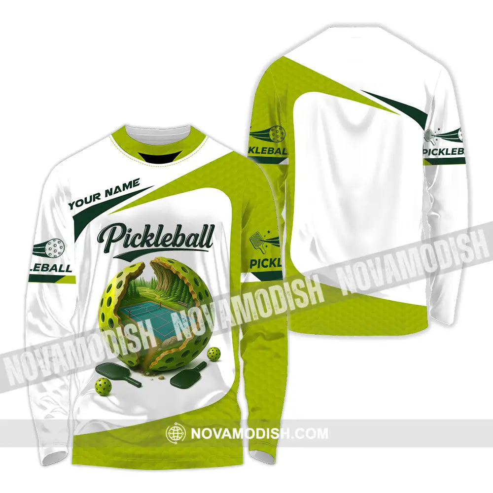 Unisex Shirt - Custom Pickleball Shirt Long Sleeve Shirt / S T-shirt