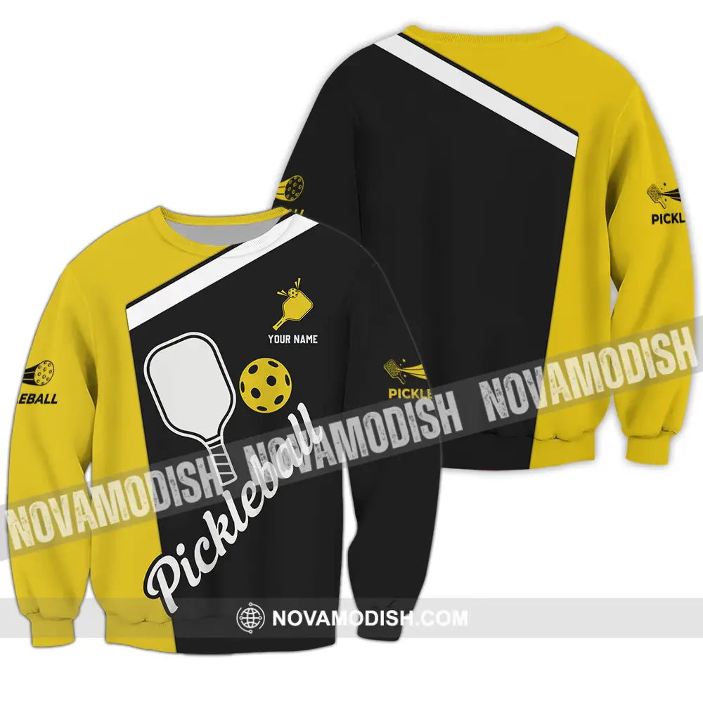 Unisex Shirt - Custom Pickleball Shirt Long Sleeve / S T-shirt