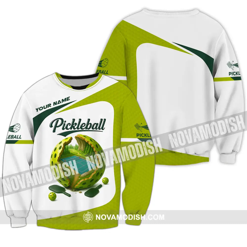 Unisex Shirt - Custom Pickleball Shirt Long Sleeve / S T-shirt