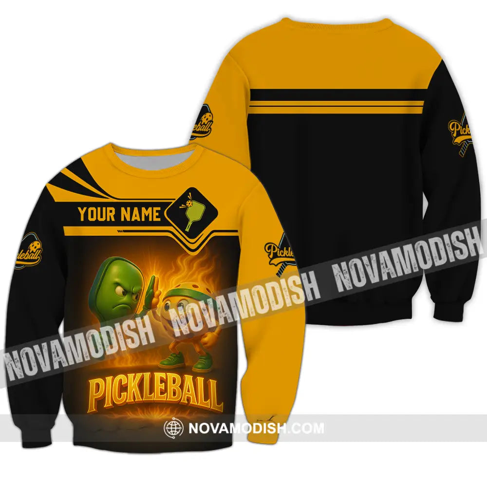 Unisex Shirt - Custom Pickleball Shirt Long Sleeve / S T-shirt