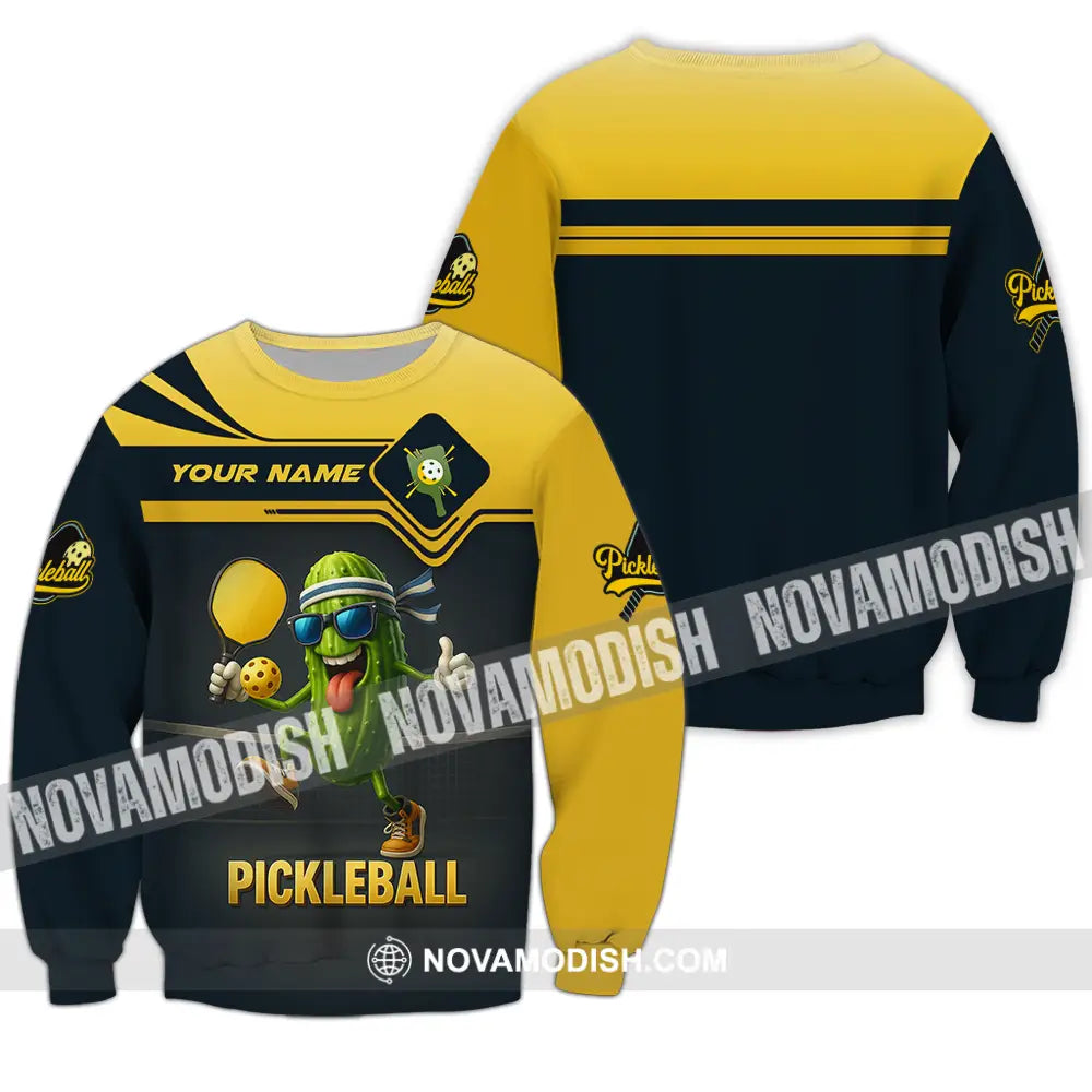 Unisex Shirt - Custom Pickleball Shirt Long Sleeve / S T-shirt