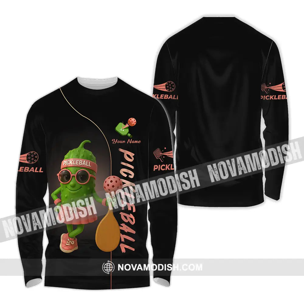 Unisex Shirt - Custom Pickleball Shirt Long Sleeve Shirt / S T-shirt