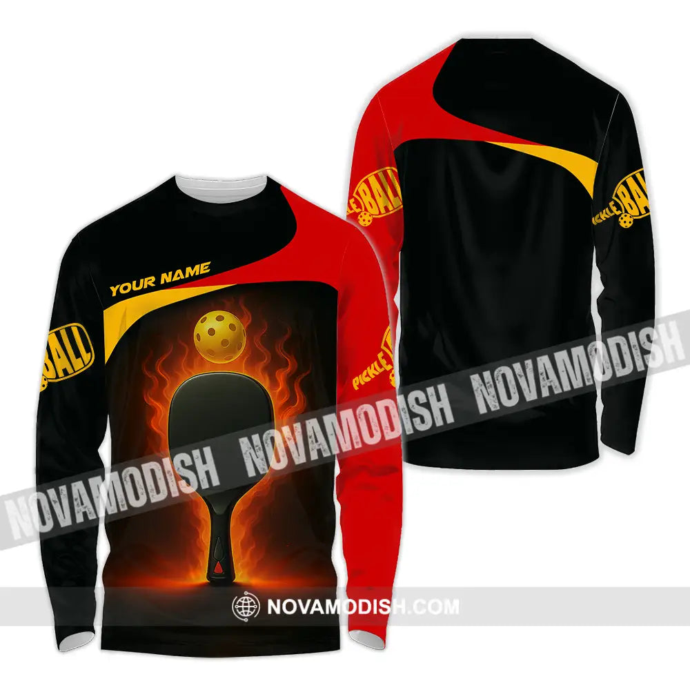 Unisex Shirt - Custom Pickleball Shirt Long Sleeve Shirt / S T-shirt