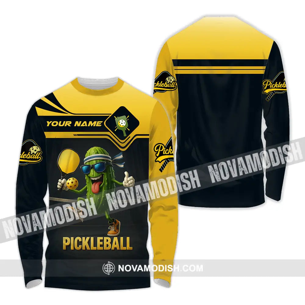 Unisex Shirt - Custom Pickleball Shirt Long Sleeve Shirt / S T-shirt