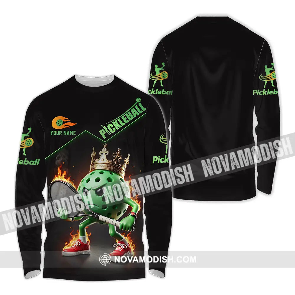 Unisex Shirt - Custom Pickleball Sport Shirt Long Sleeve Shirt / S T-shirt