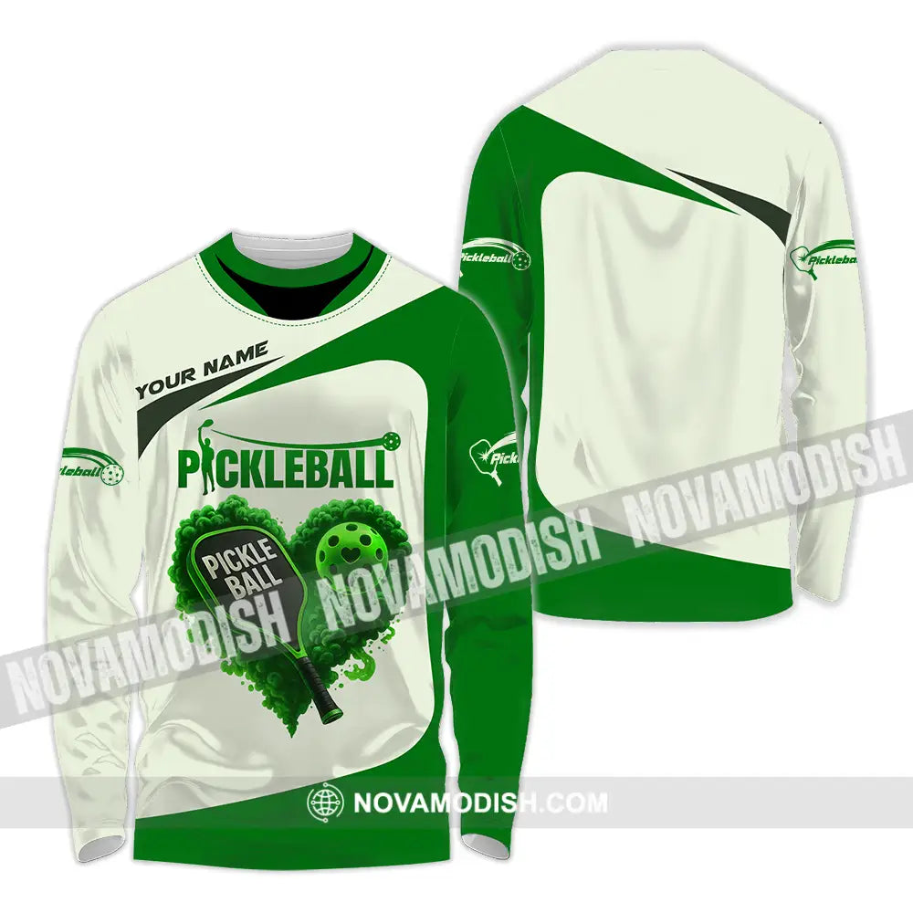 Unisex Shirt - Custom Pickleball Sport Shirt Long Sleeve Shirt / S T-shirt
