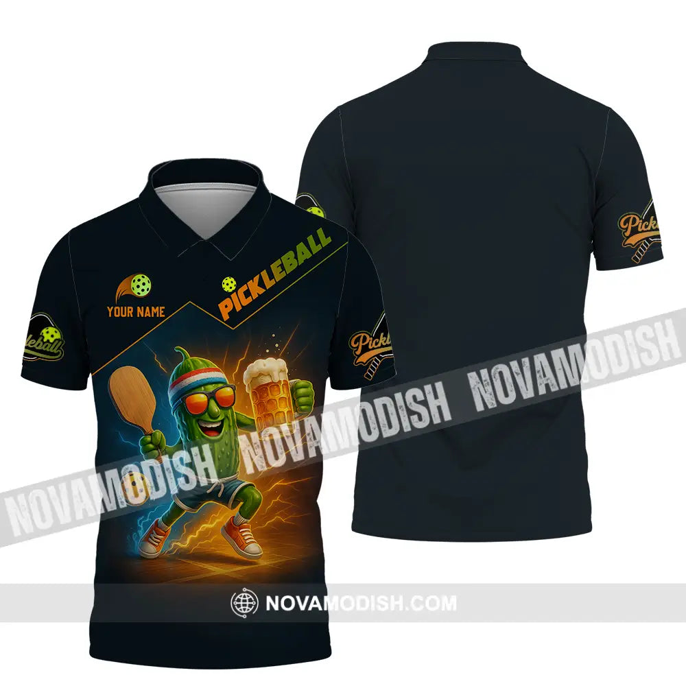 Unisex Shirt - Custom Pickleball Sport Shirt Polo Shirt / S T-shirt